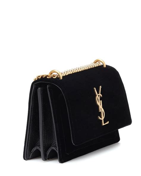 ysl sunset velvet bag|YSL Bag farfetch.